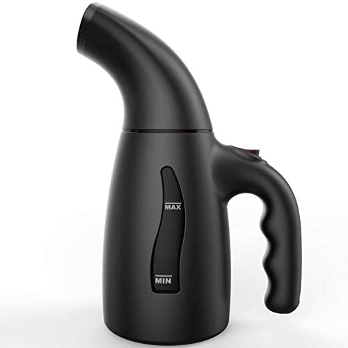 Black travel steamer 