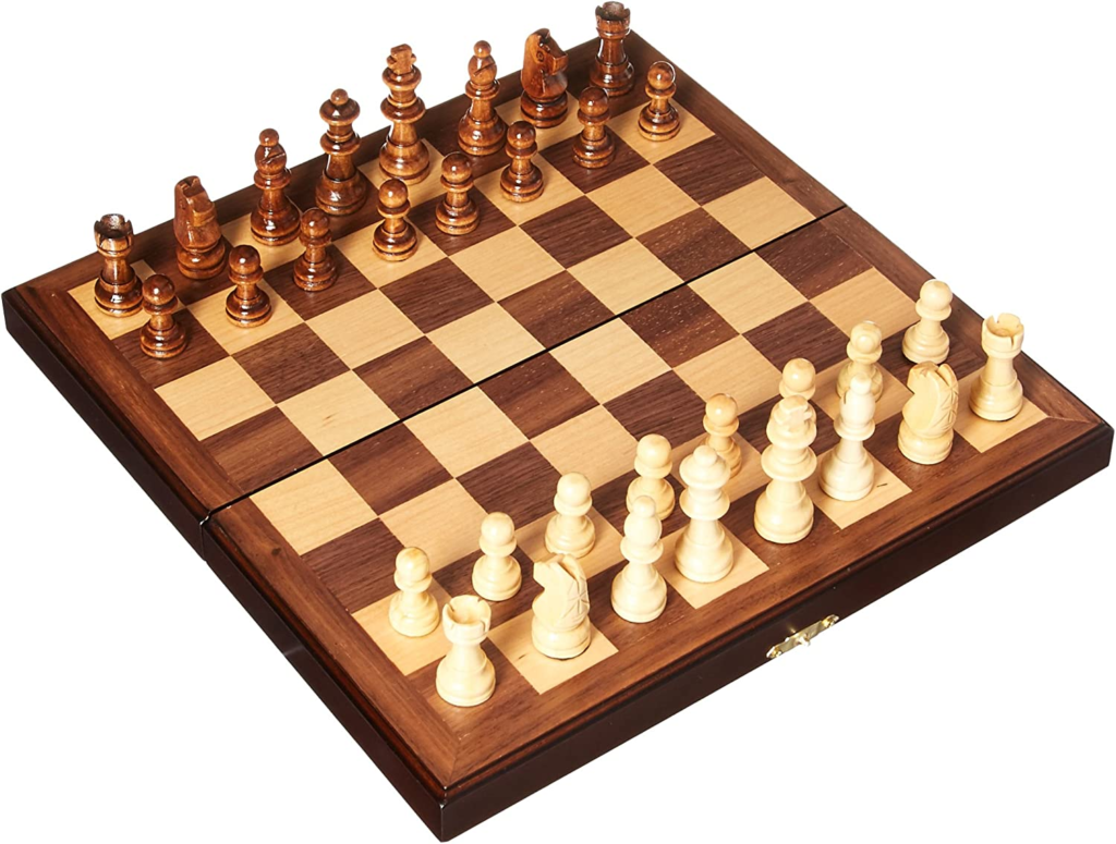 The John N. Hansen Travel Magnetic Chess Set