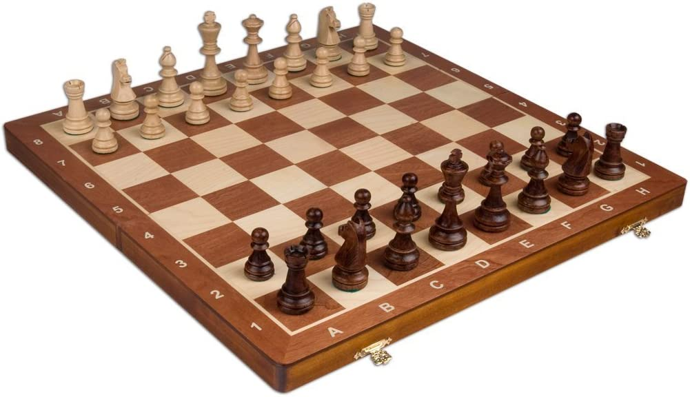The Wegiel Handmade Magnetic Wooden Chess Set